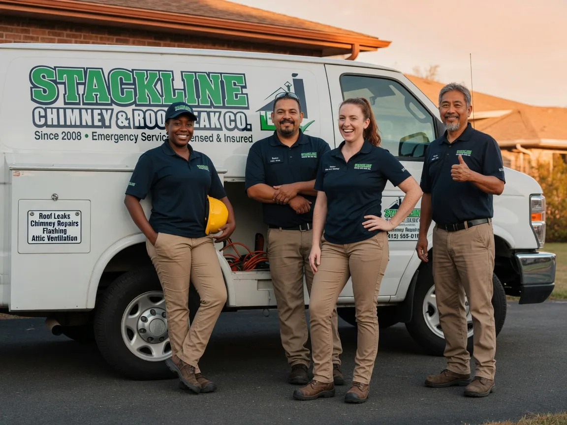 Chimney flashing repair company in Talmo, GA